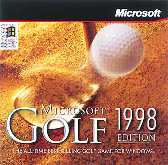 Microsoft Golf 1998 Edition - predn CD obal
