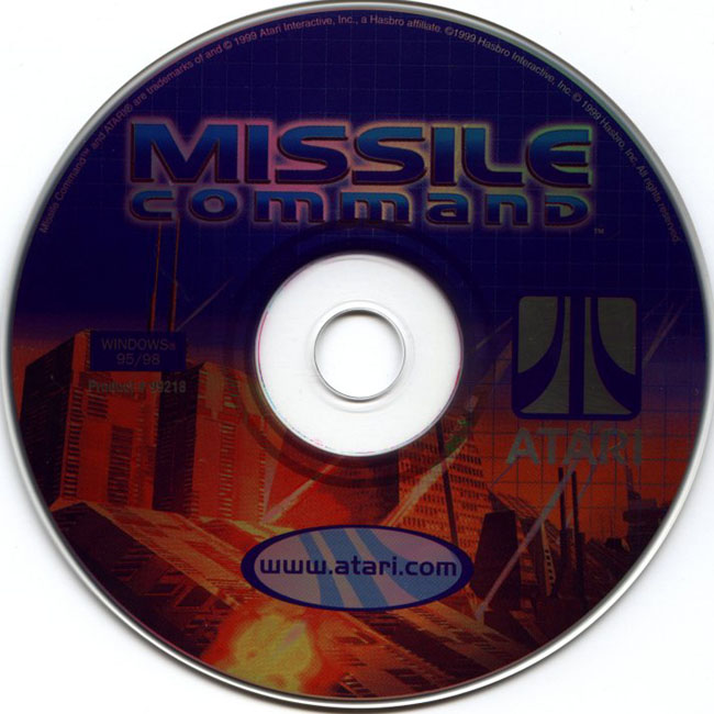 Missile Command - CD obal