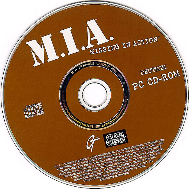 Missing In Action (M.I.A.) - CD obal