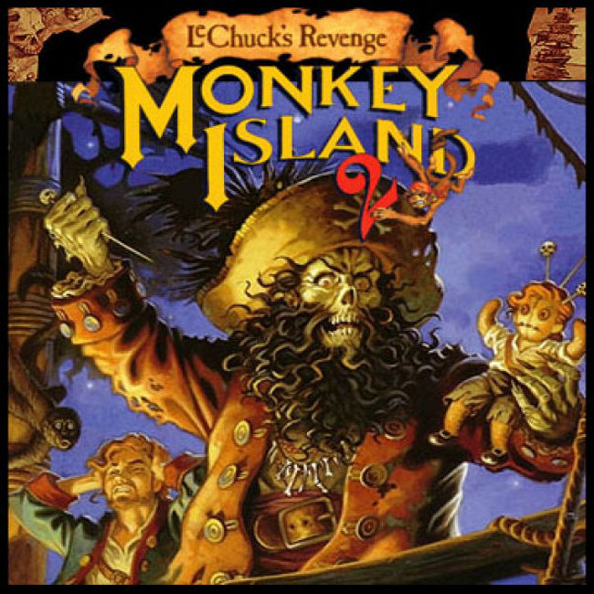Monkey Island 2: Le Chuck's Revenge - predn CD obal