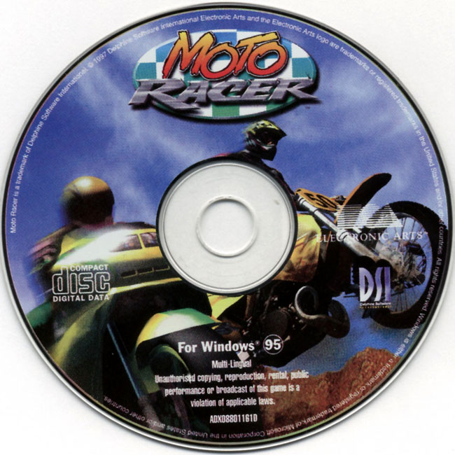 Moto Racer - CD obal