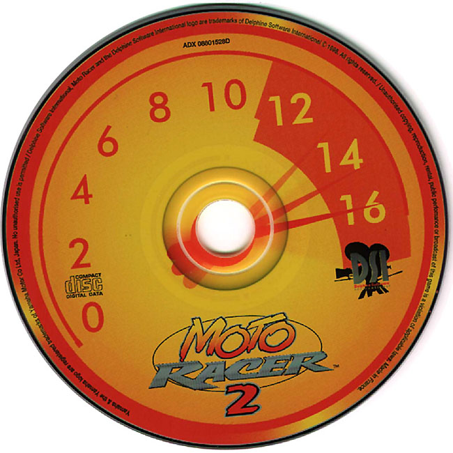 Moto Racer 2 - CD obal