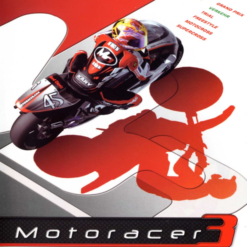 Moto Racer 3 - predn CD obal
