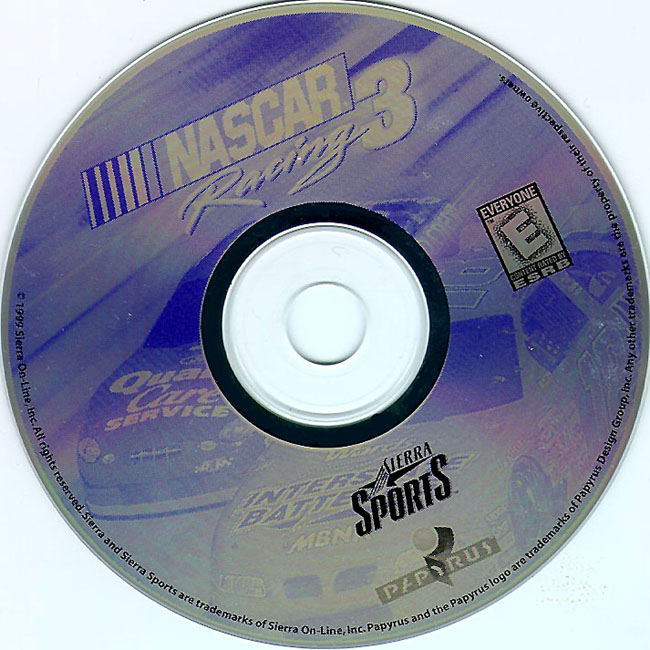 Nascar Racing 3 - CD obal