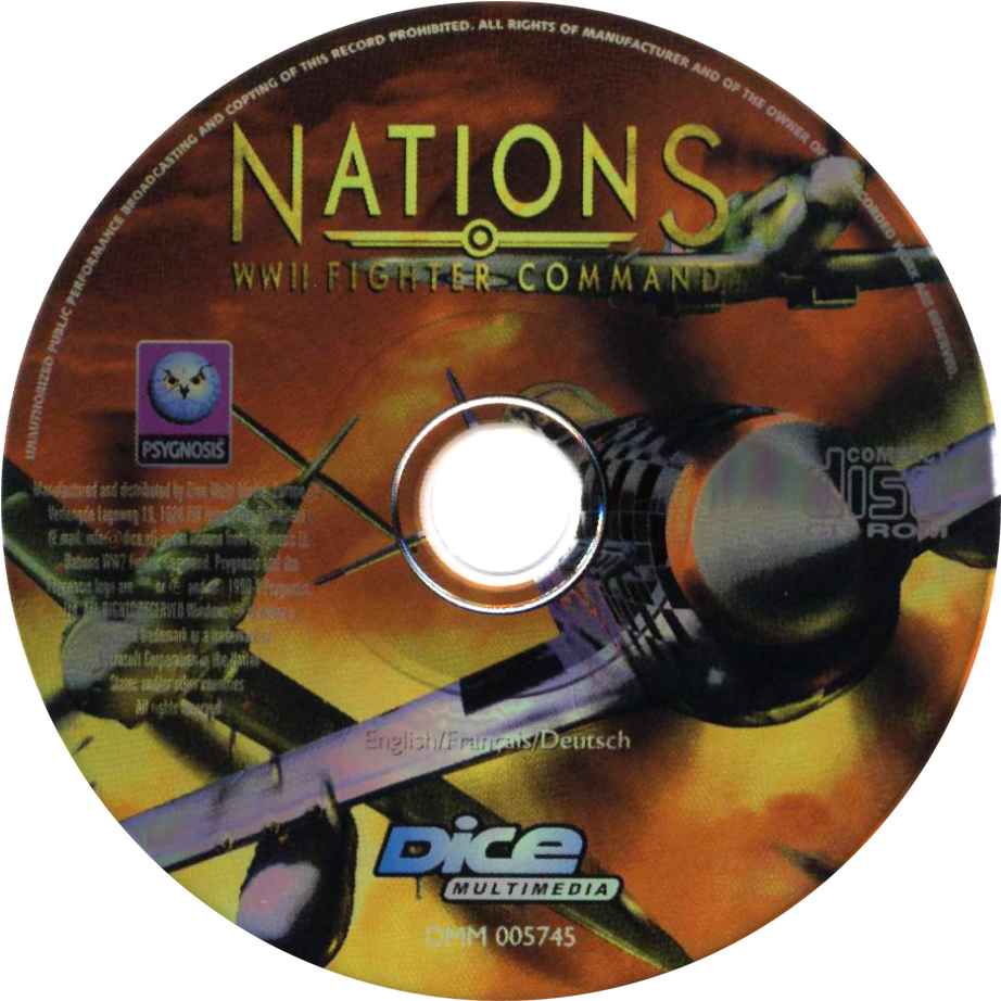 Nations: WWII Fighter Command - CD obal