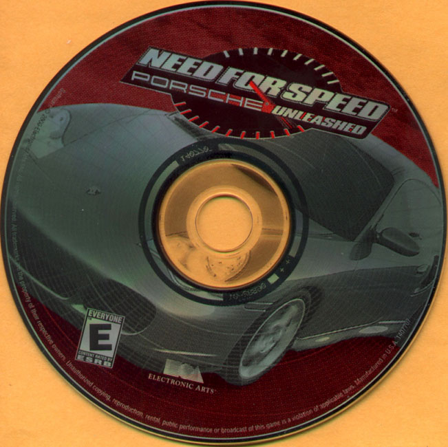 Need for Speed: Porsche Unleashed - CD obal