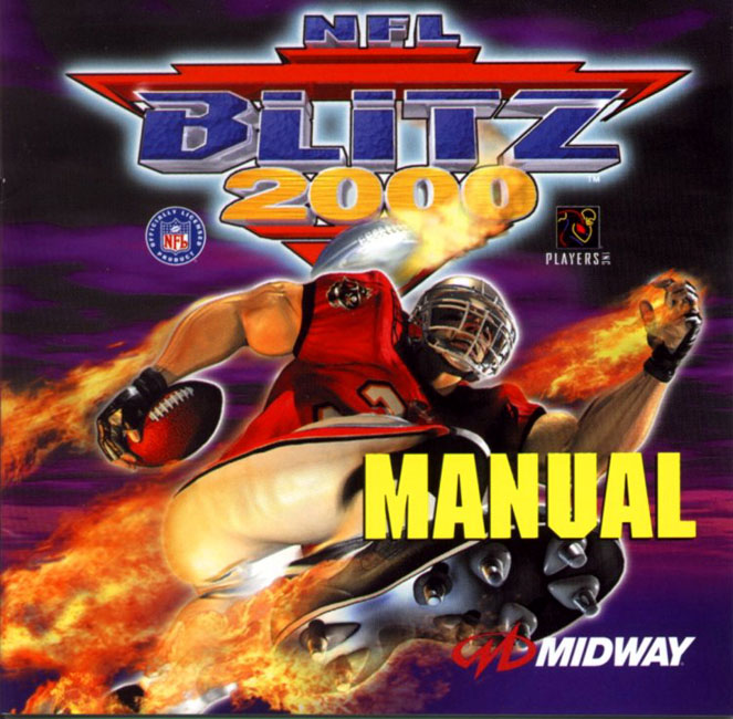 NFL Blitz 2000 - predn CD obal
