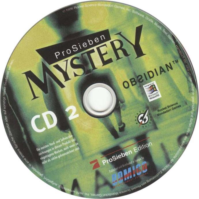 Obsidian - CD obal