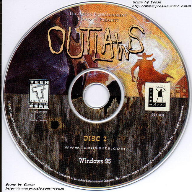 Outlaws - CD obal 2