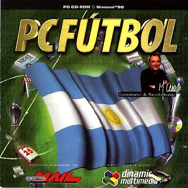 PC Futbol 5: Argentina - predn CD obal