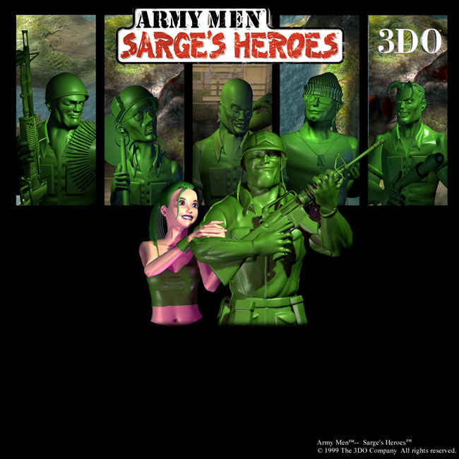 Army Men: Sarge's Heroes - predn CD obal