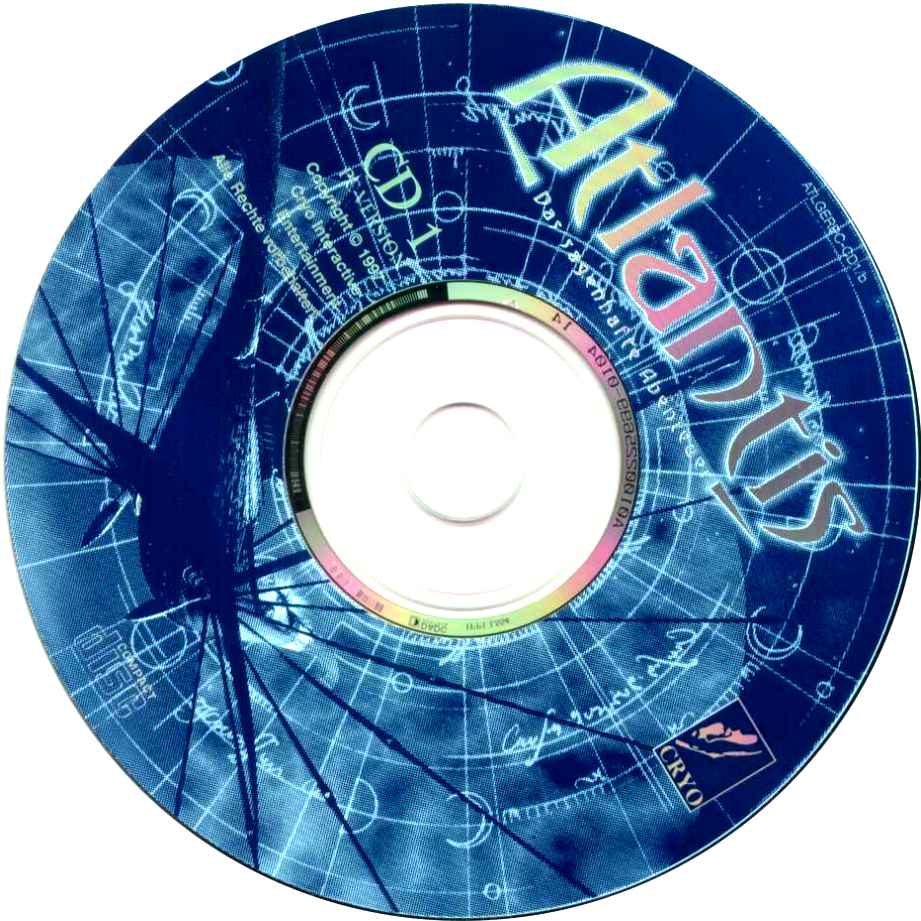 Atlantis: The Lost Tales - CD obal