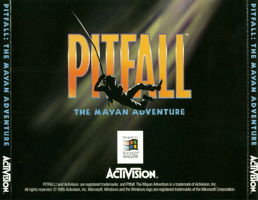 Pitfall: The Mayan Adventure - zadn CD obal
