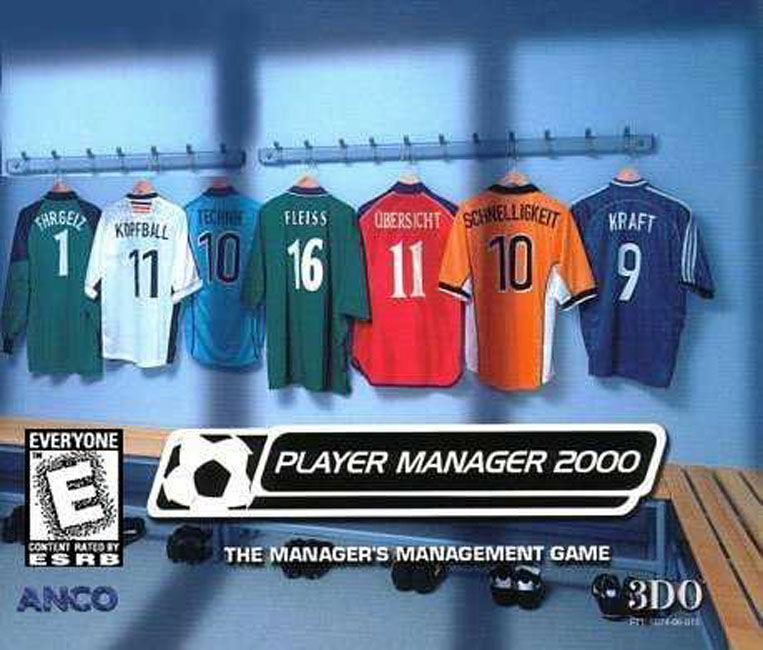 Player Manager 2000 - predn CD obal