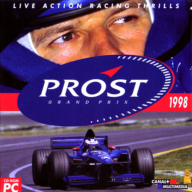 Prost Grand Prix 1998 - predn CD obal