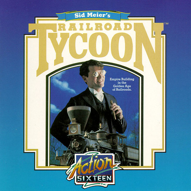 Railroad Tycoon - predn CD obal
