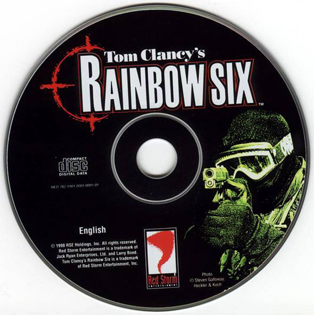 Rainbow Six - CD obal