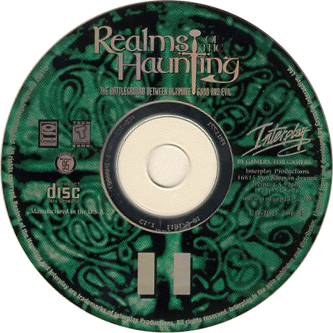 Realms of the Haunting - CD obal 5