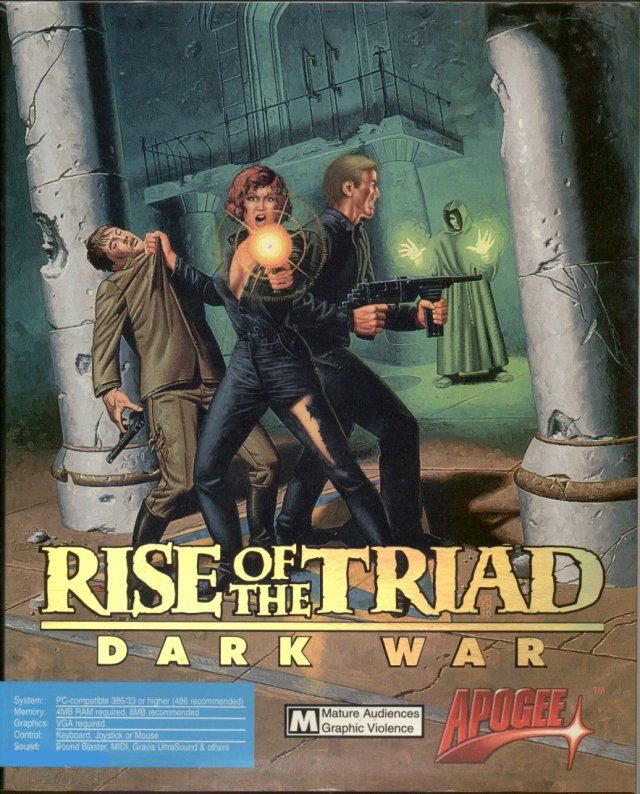Rise of the Triad: Dark War - predn CD obal 2