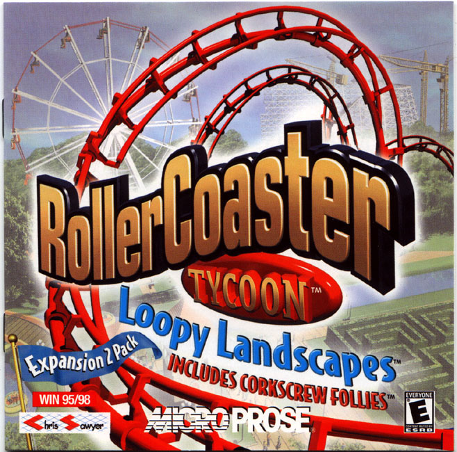 RollerCoaster Tycoon: Loopy Landscapes - predn CD obal