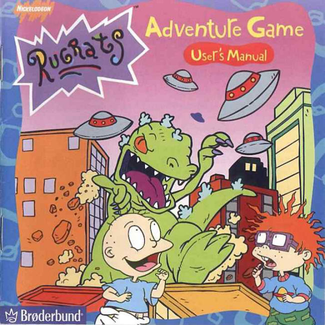 Rugrats Adventure Game - predn CD obal