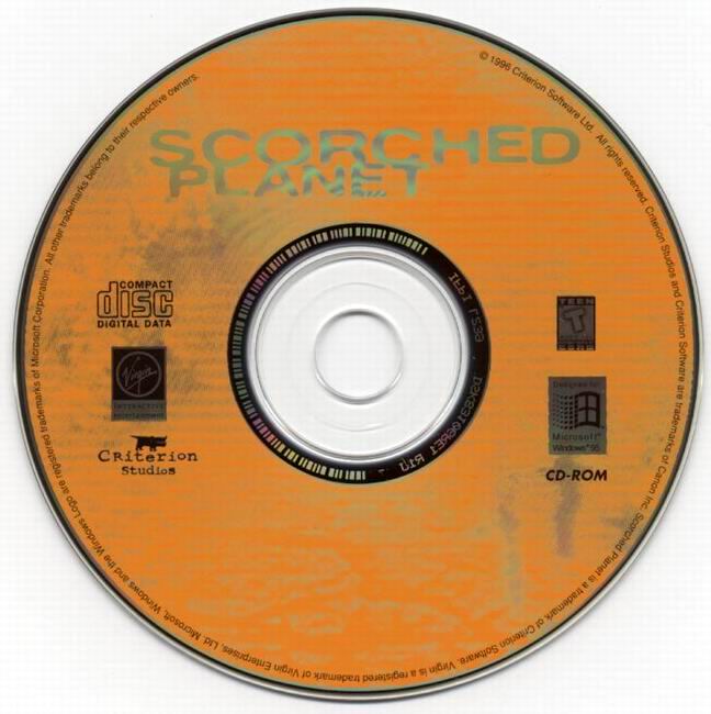 Scorched Planet - CD obal