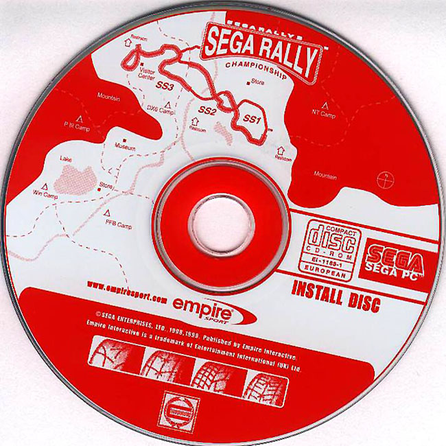 Sega Rally 2 Championship - CD obal