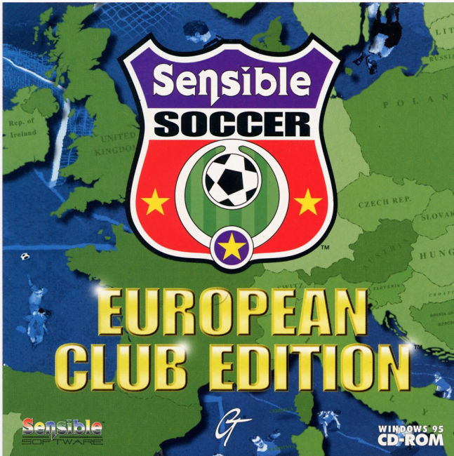 Sensible Soccer: European Club Edition - predn CD obal