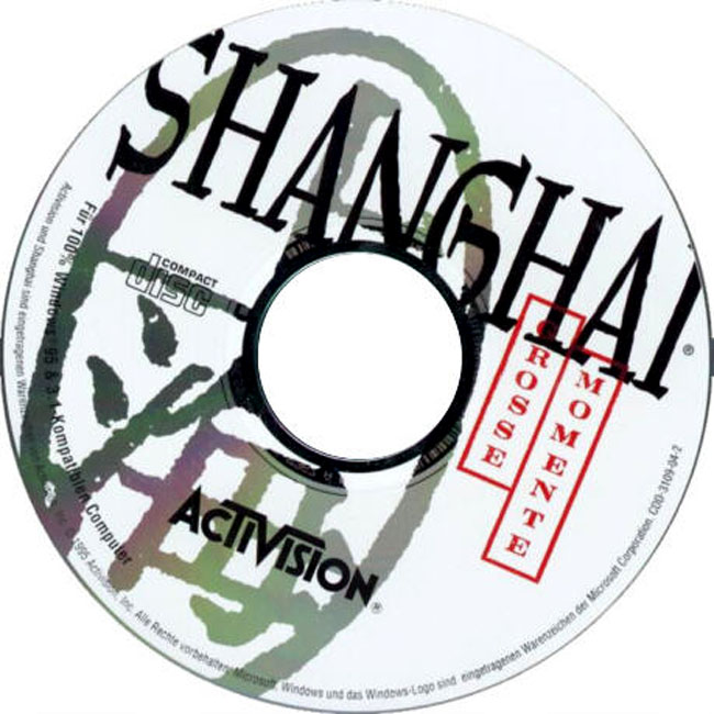 Shanghai: Great Moments - CD obal