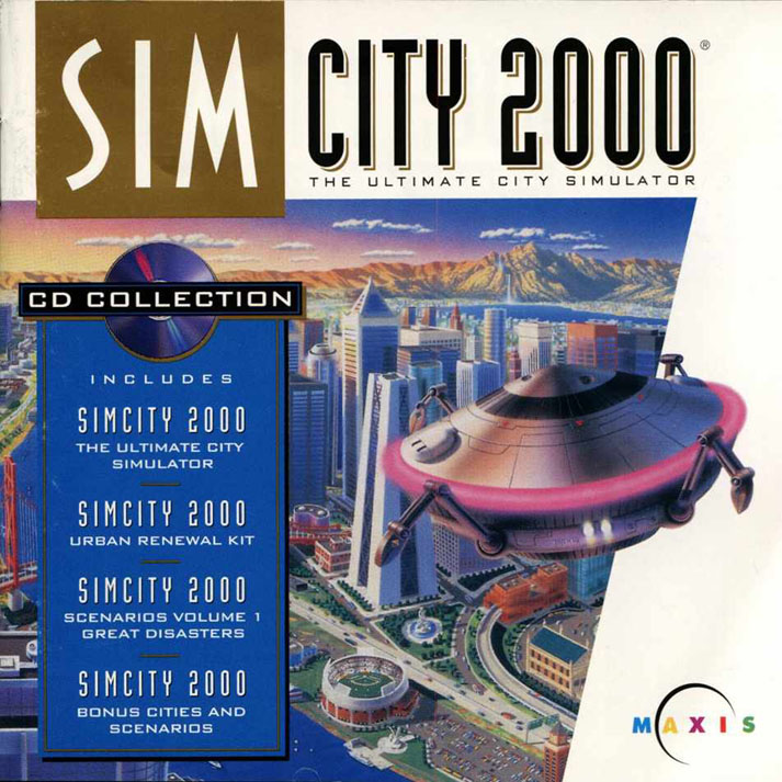SimCity 2000 - predn CD obal