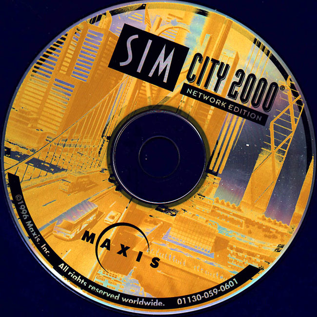 SimCity 2000: Network Edition - CD obal