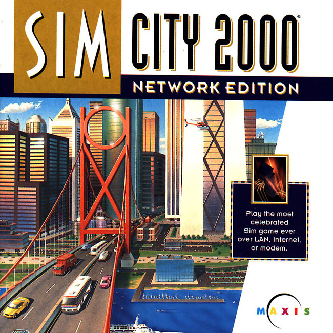 SimCity 2000: Network Edition - predn CD obal