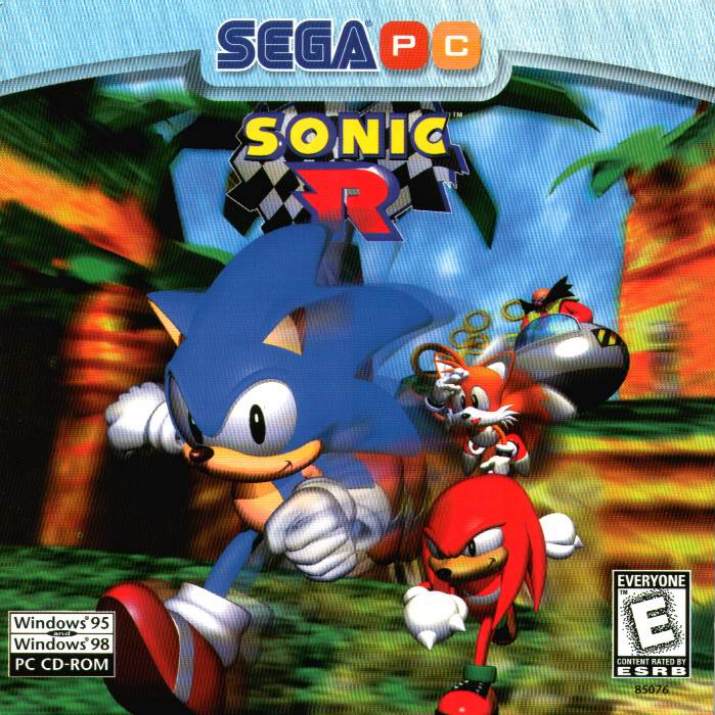 Sonic R - predn CD obal