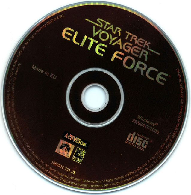 Star Trek: Voyager: Elite Force - CD obal
