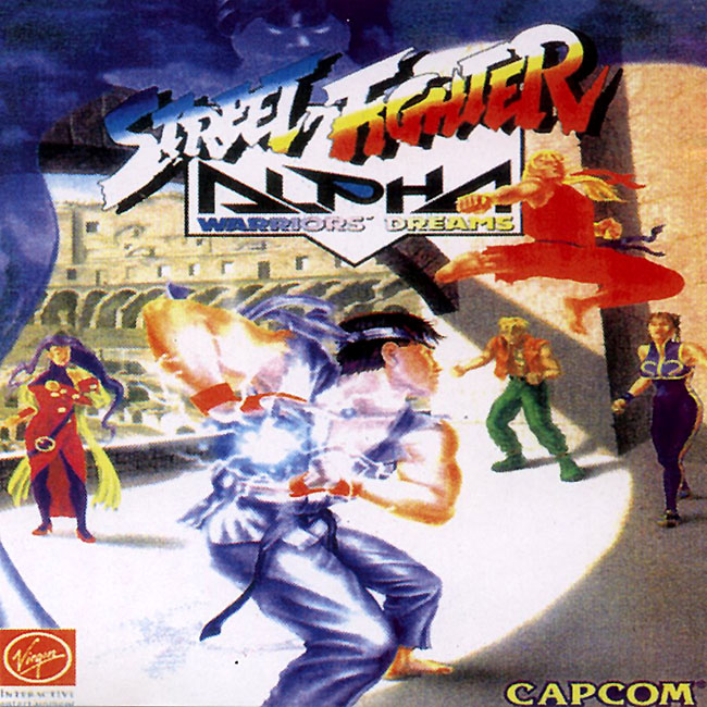 Street Fighter Alpha: Warriors' Dreams - predn CD obal