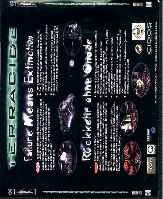 Terracide - zadn CD obal