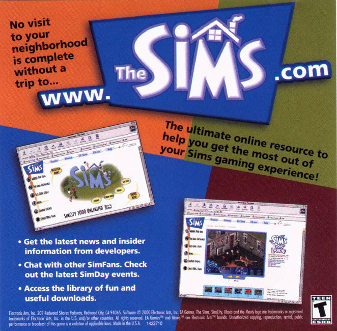 The Sims: Livin' Large - predn vntorn CD obal