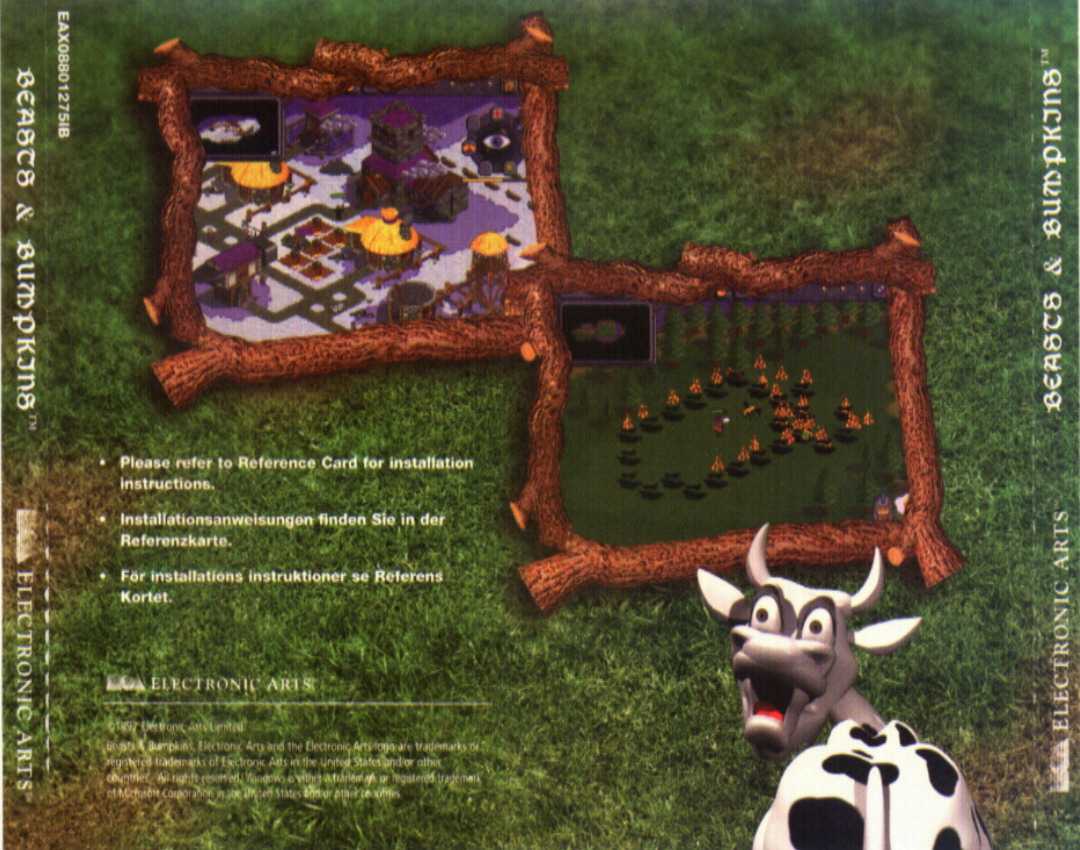 Beasts and Bumpkins - zadn CD obal