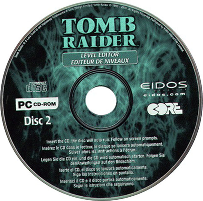 Tomb Raider 5: Chronicles - CD obal 2