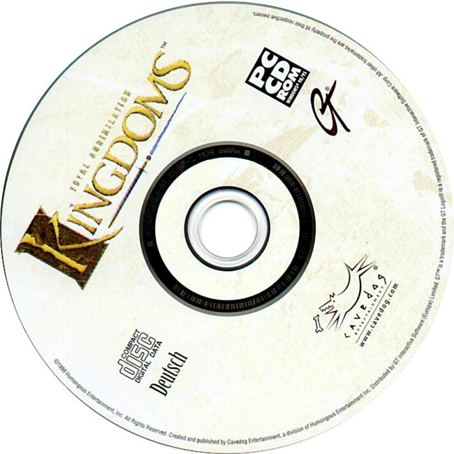Total Annihilation: Kingdoms - CD obal