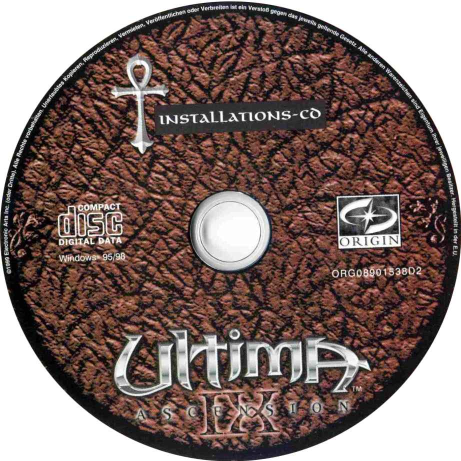 Ultima 9: Ascension - CD obal 2
