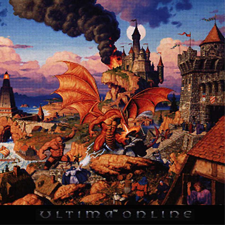 Ultima Online - predn CD obal