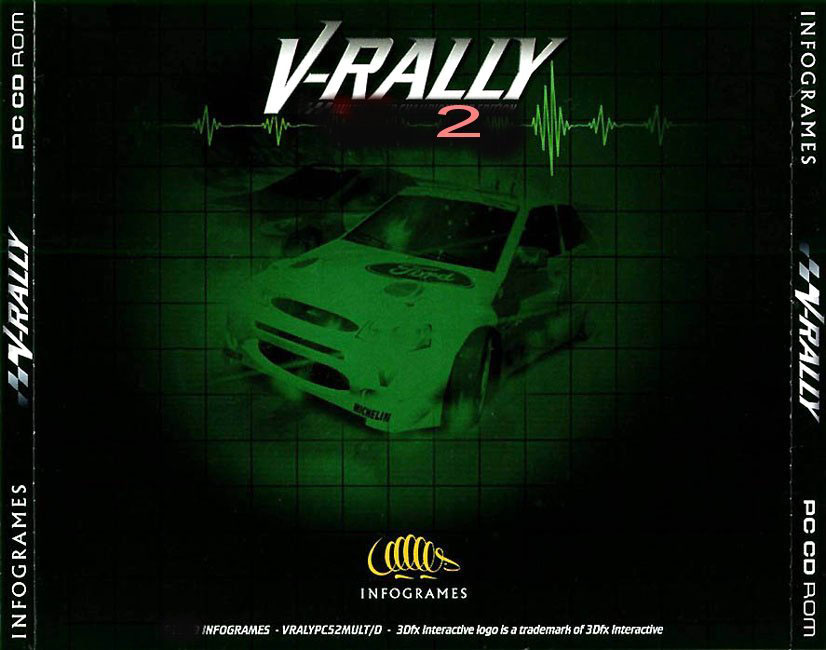 V-Rally 2 - zadn CD obal