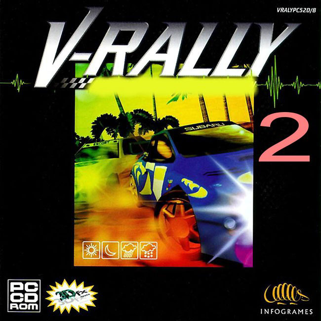 V-Rally 2 - predn CD obal