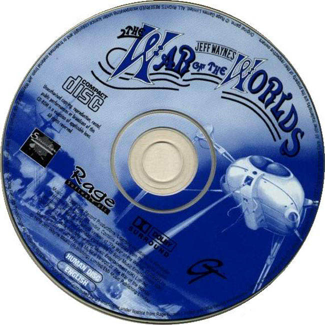 The War of the Worlds (Jeff Wayne's) - CD obal