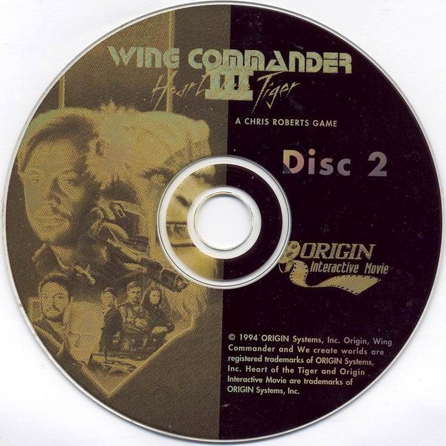 Wing Commander 3: The Heart of Tiger - CD obal 2