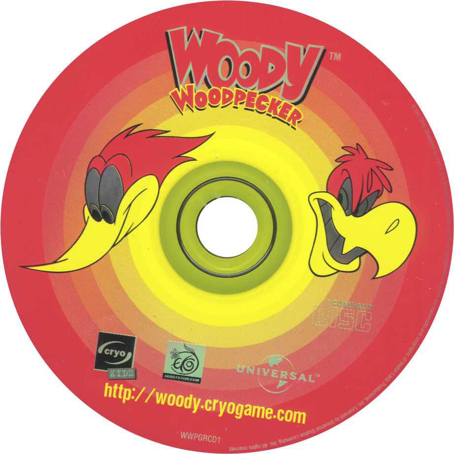 Woody Woodpecker: Escape from Buzz Buzzard Park - CD obal