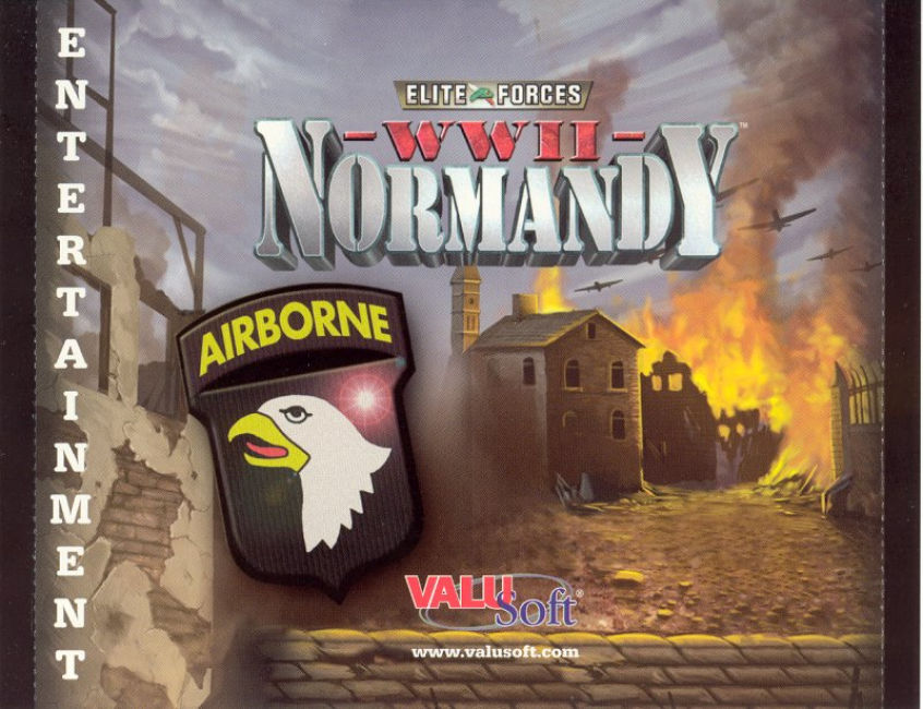 WWII: Normandy - zadn vntorn CD obal