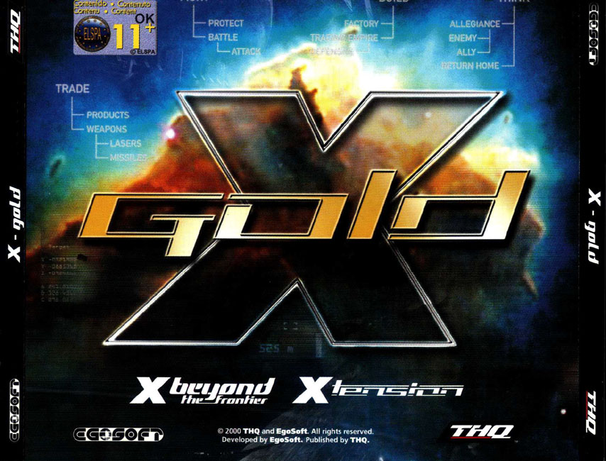 X: Gold - zadn CD obal