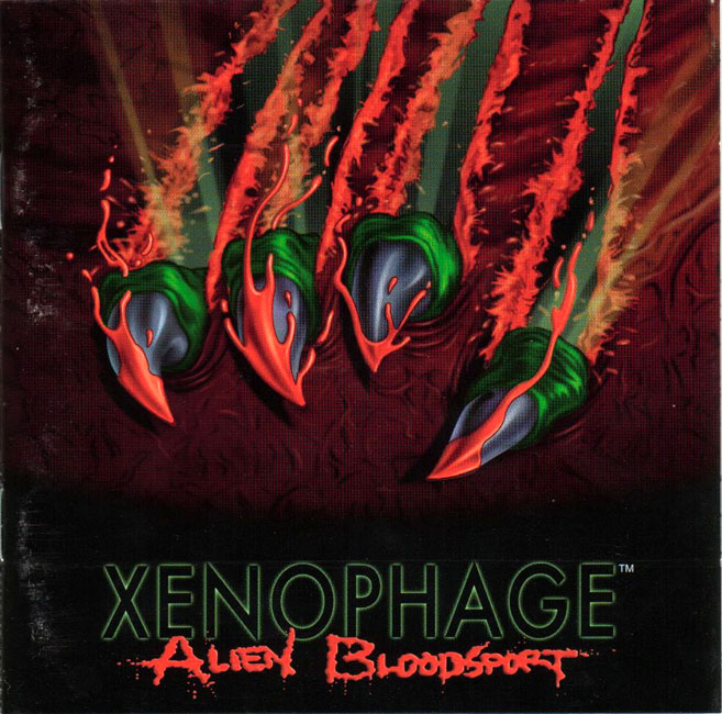 Xenophage: Alien BloodSport - predn CD obal